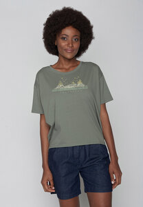 Nature Mountain Colours  Feel - T-Shirt für Damen - GREENBOMB