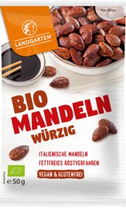 Vegane Bio Mandeln 50g - Landgarten
