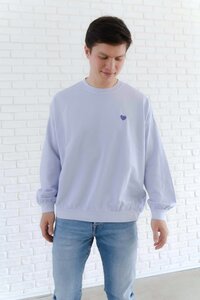 Vintagelook Pulloversweater - Portugal / violet heart - Kultgut