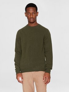 Herren Pullover BASIC O-NECK KNIT - 100% Wolle - KnowledgeCotton Apparel