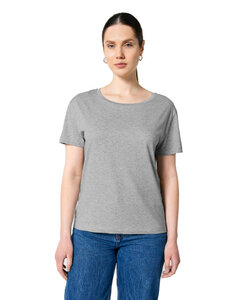 Damen-Scoop-Neck-T-Shirt aus Bio-Baumwolle - YTWOO