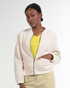 Blouson-Jacke aus flauschigem Bio-Baumwoll-Fleece | Teddy Jacket - Alma & Lovis