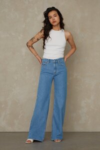 Jeans Wide flare Fit - Jane - aus recycelter Baumwolle - Kings Of Indigo