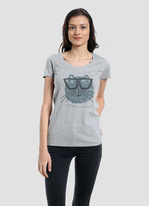 Damen T-Shirt mit Print WOR-4165 - ORGANICATION