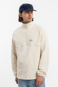 Divided Half Zip Sweatshirt Bio Baumwolle - Rotholz