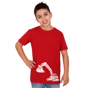 "Bagger" Unisex Kinder T-Shirt - HANDGEDRUCKT