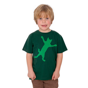 "Klammerkatze" Unisex Kinder T-Shirt - HANDGEDRUCKT