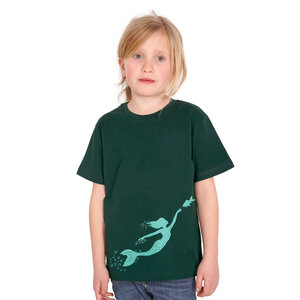 "Meerjungfrau" Unisex Kinder T-Shirt - HANDGEDRUCKT