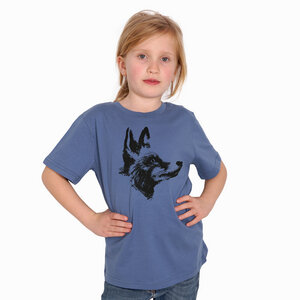 "Reineke Fuchs" Kinder-T-Shirt reine Biobaumwolle (kbA) - HANDGEDRUCKT