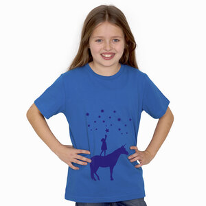 "Wünsche" Kinder T-Shirt aus Biobaumwolle (kbA) - HANDGEDRUCKT