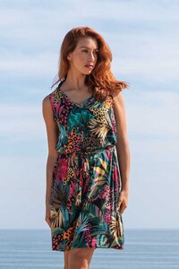 Sommerkleid RANI Print Tropic aus ECOVERO® - WiDDA berlin