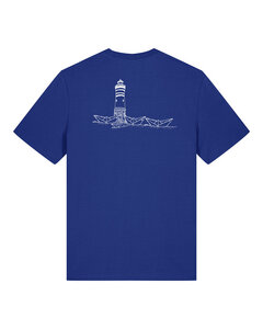 Papierhafen Leuchtturm und Papierschiffe Relaxed Unisex T-Shirt aus Bio-Baumwolle - ilovemixtapes