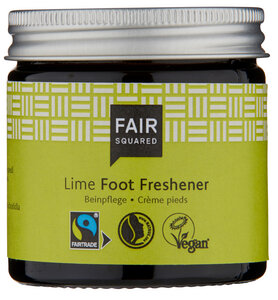 Fair Squared Fußcreme Limette 50 ml - Foot Freshener Lime - Zero Waste - Fair Squared