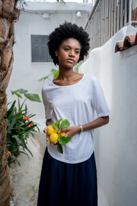 T-shirt Eila Stripe aus Fairtrade-Baumwolle - KOKOworld