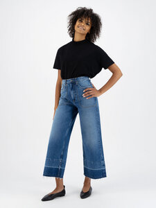 Jeans - Sara Works Cropped - aus recycelter Baumwolle - Mud Jeans