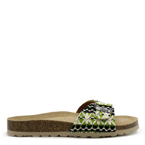 Vegane "thies ® Eco Boho Strap" Sandale aus recycelten Materialien - thies