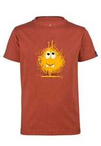 Elkline Kinder T-Shirt Monster | Kurzarm Unisex Shirt Comic Print Bio Baumwolle - Elkline