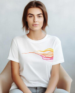 Vegan & Artdesign - Shirt 100% Biobaumwolle / Summer Faded - Kultgut