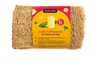 Luffa Schwämme - 3er Set - ECOSUTRA