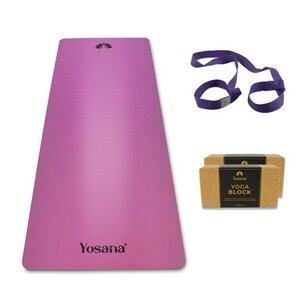 Yogamatten Starter Set 4-Teilig - Yosana