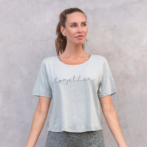 TOGETHER - Damen - Weiches loose-cut Shirt aus 100% Bio-Baumwolle - Jaya
