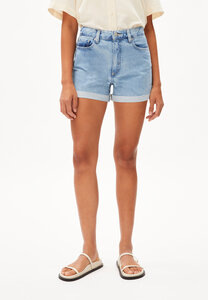 LEMEAA TURN - Damen Jeans Shorts aus recyceltem Baumwoll Mix - ARMEDANGELS