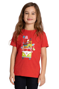 Kinder T-Shirt Huckepack | VW Bulli T-Shirt aus reiner Bio-Baumwolle - Elkline
