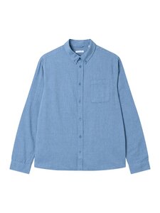 Flanellhemd Melange - Regular Fit - aus Bio-Baumwolle - KnowledgeCotton Apparel