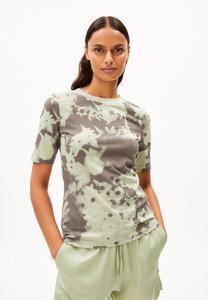 DONAAJA BLOMMAA - Damen T-Shirt Slim Fit aus Bio-Baumwolle - ARMEDANGELS