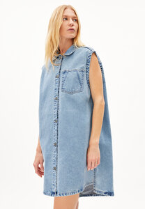 TAALUHLA - Damen Jeanskleid Slim Fit aus recycelter Baumwolle - ARMEDANGELS