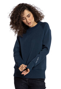 Elkline Damen Sweatshirt Balance | aufgeraute, kuschelige Innenseite | reflektierende Logo-Prints - Elkline