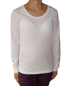  Damen Langarmshirt 5 Farben Bio-Baumwolle Oberteil T-Shirt  - Leela Cotton