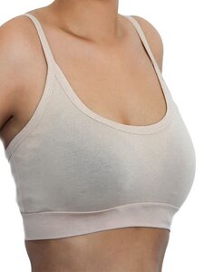 Damen Bustier 9 Farben Bio-Baumwolle Sport BH Unterhemd Top T-Shirt - Albero