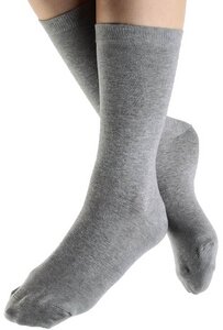 12 Paar Socken Bio-Baumwolle Freizeitsocken Unisex schwarz grau - Albero Natur