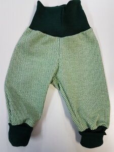 Babyhose Knit-Knit hellgrün - Omilich