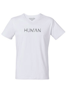 Bio Herren V-Neck T-Shirt "Human" - Human Family