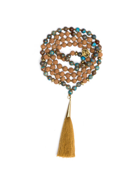 Blue Compassion Mala