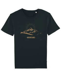 T-Shirt mit Motiv / Mountains - Kultgut