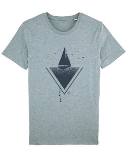 T-Shirt mit Motiv / Sailing - Kultgut