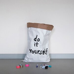 DIY Do it Yourself Papiersack - kolor