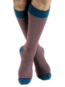 Ringel Socken 6 Farben Bio-Baumwolle geringelt gestreift - Albero