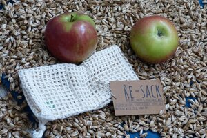 Obst und Gemüsenetz aus Biobaumwolle Re-Sack small - Re-Sack