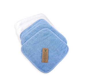 Arus Baby-Waschlappen / Spucktuch, 6er Pack aus 100% Bio-Baumwolle  - Arus