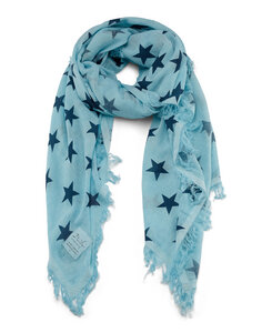 COCO STARS: Damen Schal aus 100% Biobaumwolle mit Sternen - Daily's by DNB