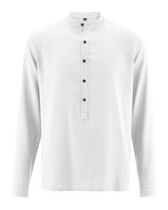 HempAge Herren Stehkragenhemd Bio-Baumwolle/Hanf - HempAge