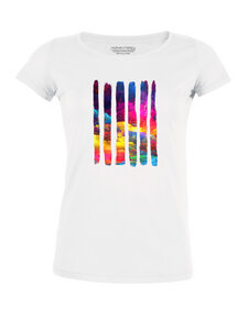 Bio Damen T-Shirt "Colour Splash" von Human Family - Human Family