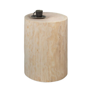Baumstamm Beistelltisch Säule Fichte natur Holzblock Holzklotz - GreenHaus