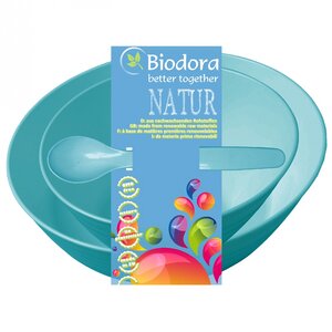 Kindergeschirr 3-tlg Biokunststoff - Biodora