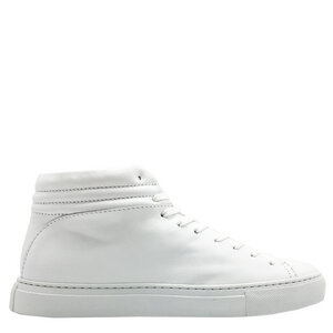 hoher Sneaker aus Leder "nat-2 Sleek all white" in weiß - nat-2